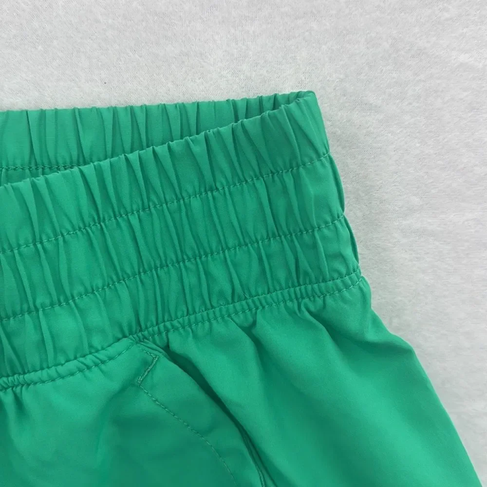 3For$20 Athletics Works Green Shorty Shorts size XL 16-18
